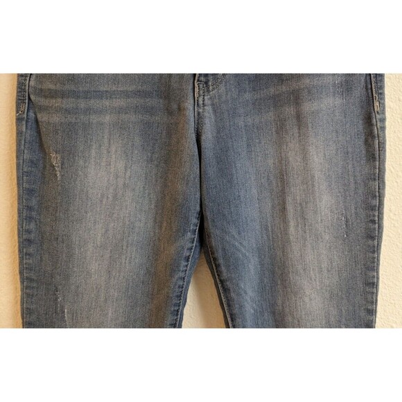 Women's DEMOCRACY Ab Solution Light Blue Ankle Skimmer Jeans Size 8 - Picture 3 of 9